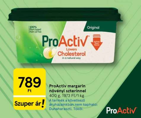 ProActiv margarin növényi szterinnel