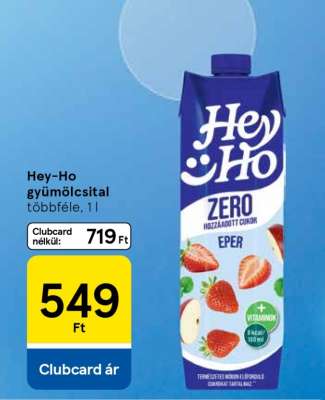 HEY-HO GYÜMÖLCSITAL
