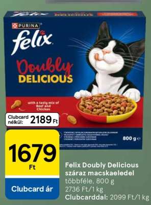 Felix Doubly Delicious száraz macskaeledel