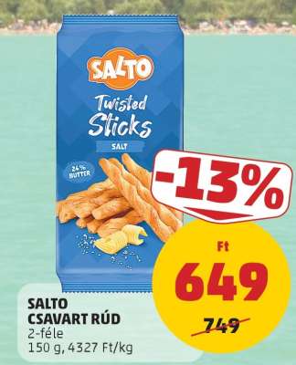 SALTO CSAVART RÚD