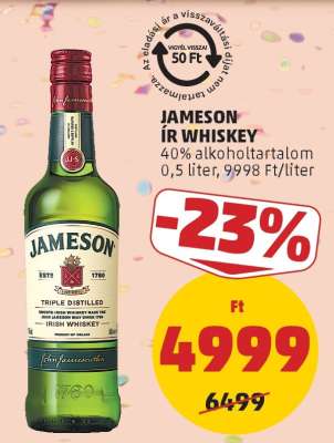 JAMESON Ír whiskey*