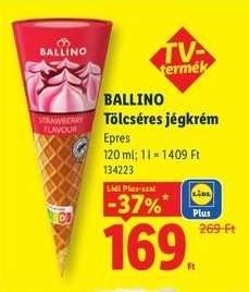 BALLINO Tölcséres jégkrém