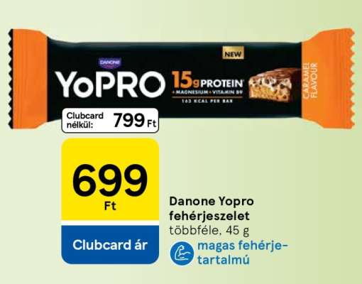 Danone Yopro fehérjeszelet