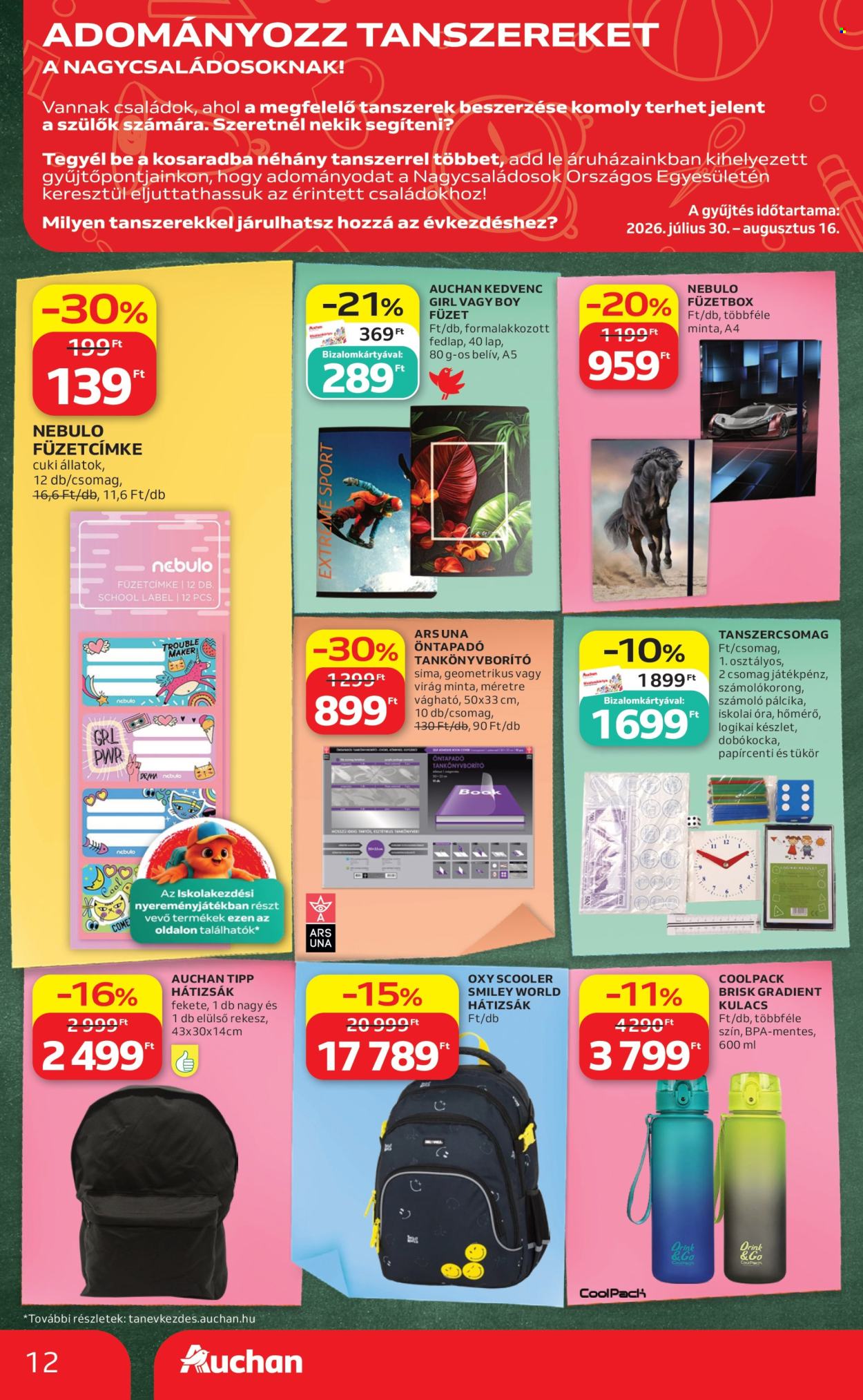 Auchan akciós újságok - 2026.07.30 - 2026.08.05. Oldal 12