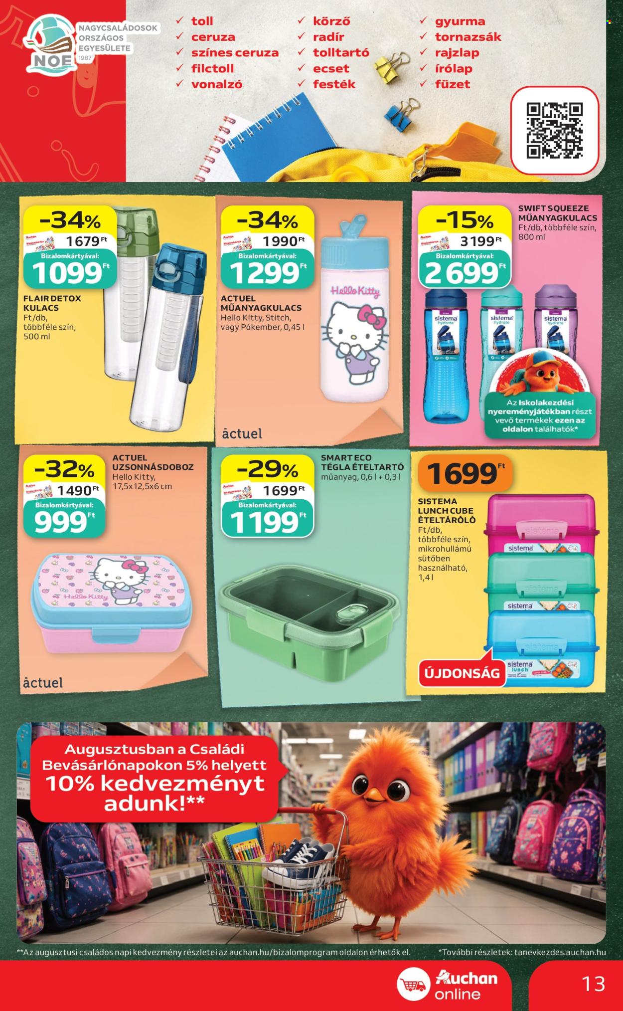 Auchan akciós újságok - 2026.07.30 - 2026.08.05. Oldal 13