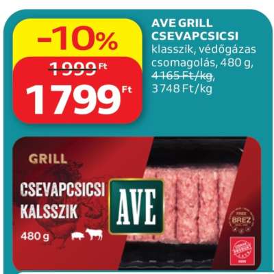 AVE GRILL CSEVAPCSICSI