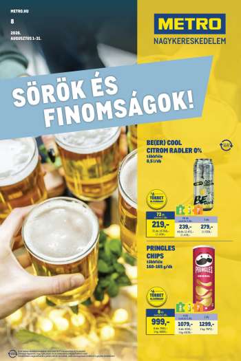 Újság Metro - 2026.08.01 - 2026.08.31.