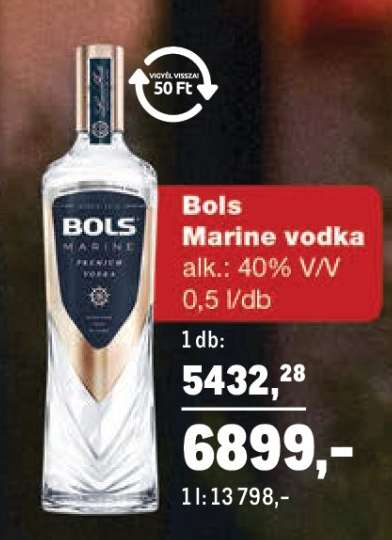 Bols Marine vodka