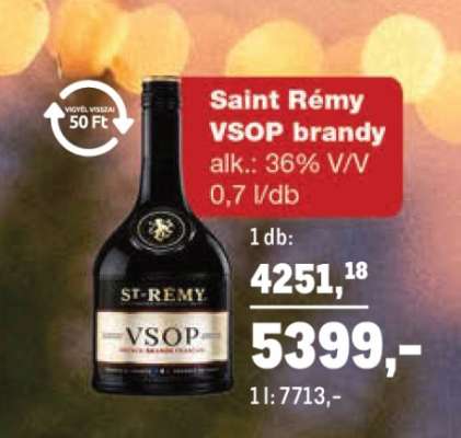 Saint Rémy VSOP brandy