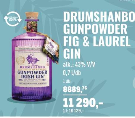 DRUMSHANBO GUNPOWDER FIG & LAUREL GIN