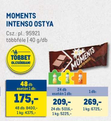 Moments Intenso ostya