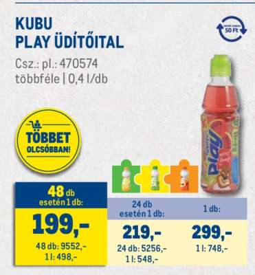 KUBU PLAY ÜDÍTŐITAL