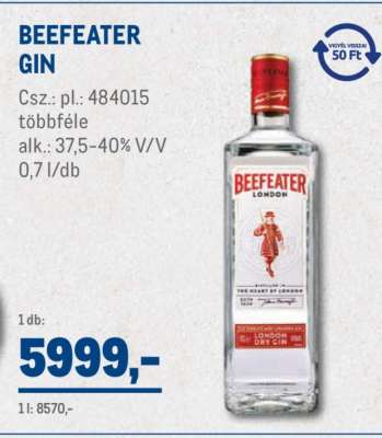 BEEFEATER GIN
