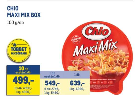 CHIO MAXI MIX BOX