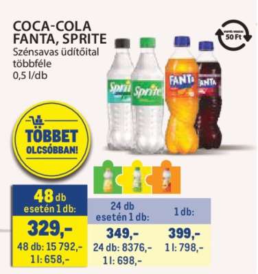 Coca-Cola / Fanta / Sprite