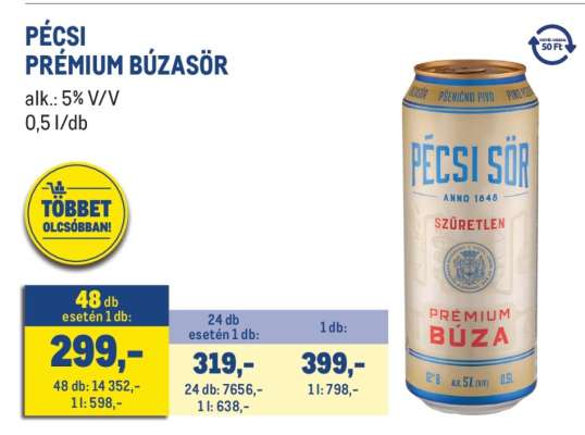 PÉCSI PRÉMIUM BÚZASÖR