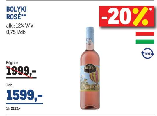 Bolyki Rosé
