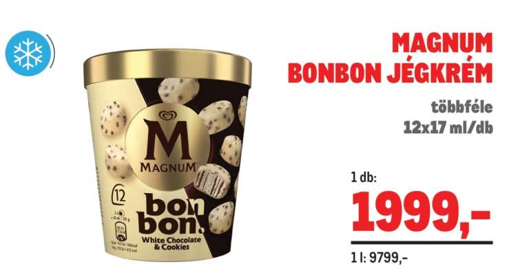Magnum Bonbon jégkrém