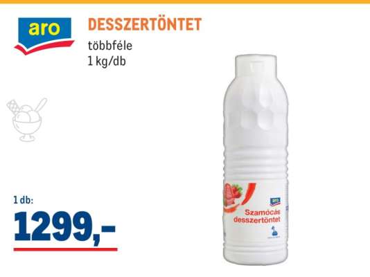 aro DESSZERTÖNTET