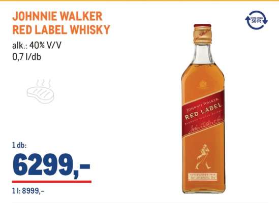 JOHNNIE WALKER Red Label Whisky*