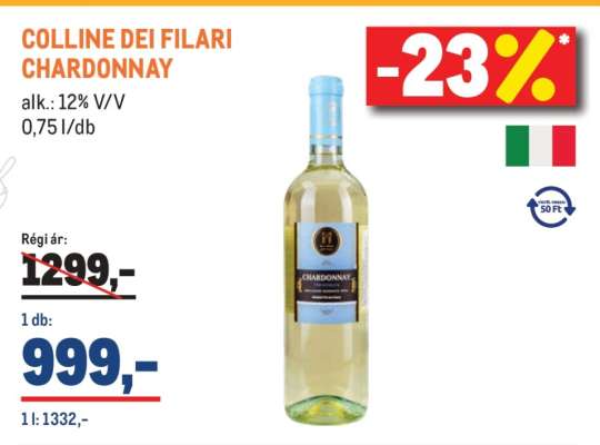 COLLINE DEI FILARI CHARDONNAY