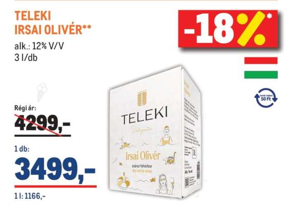 Teleki Irsai Olivér