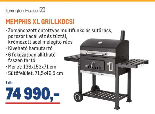 Tarrington House MEMPHIS XL GRILLKOCSI