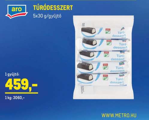TÚRÓDESSZERT
