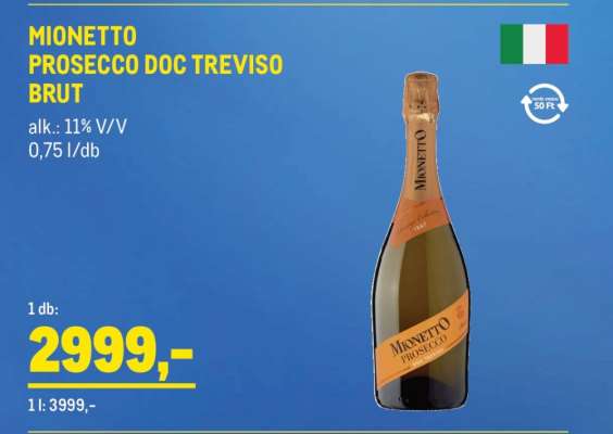 Mionetto Prosecco DOC Treviso Brut
