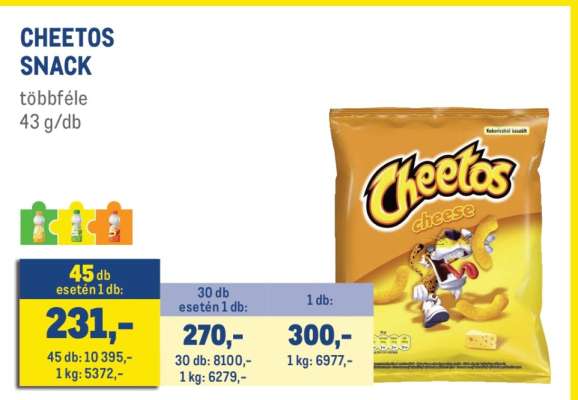 Cheetos snack