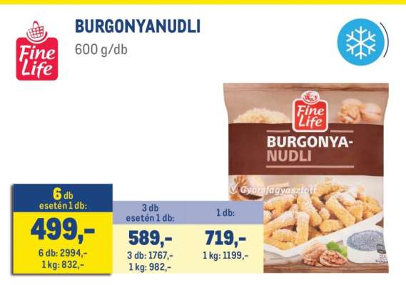 Fine Life BURGONYANUDLI