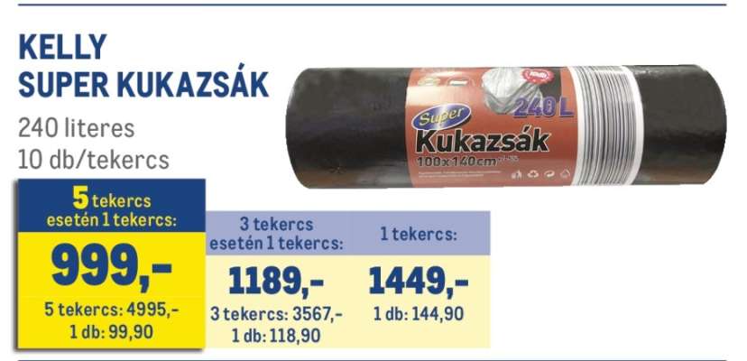 KELLY SUPER KUKAZSÁK