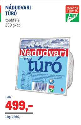 Nádudvari túró