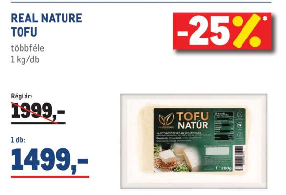 Real Nature tofu
