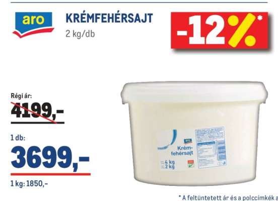 aro KRÉMFEHÉRSAJT