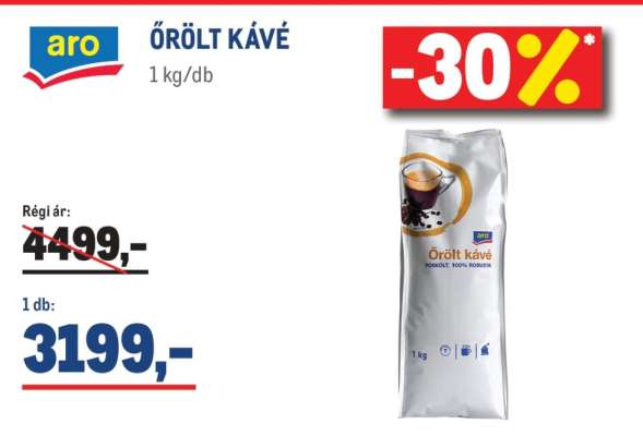 aro ŐRÖLT KÁVÉ
