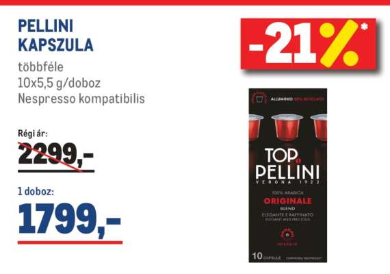PELLINI KAPSZULA