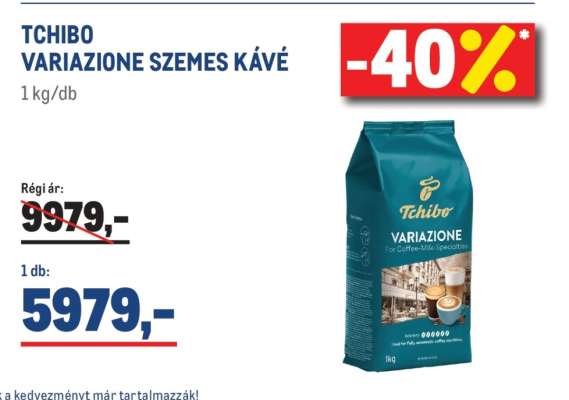 Tchibo Variazione szemes kávé