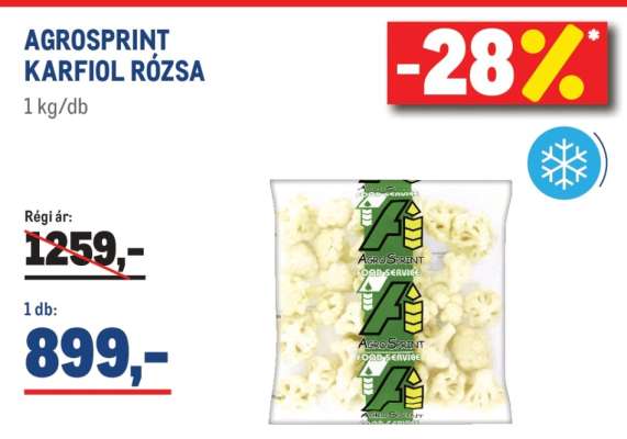 AGROSPRINT KARFIOL RÓZSA
