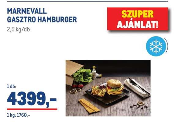 MARNEVALL GASZTRO HAMBURGER