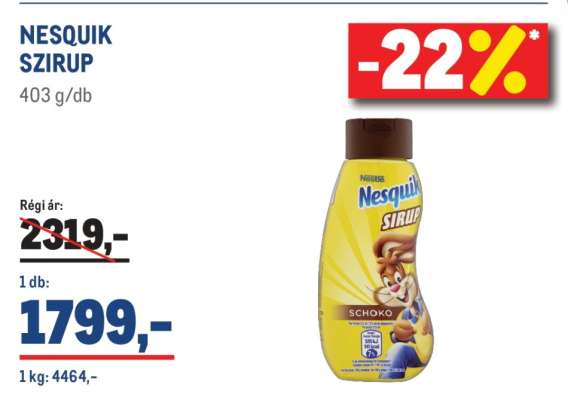 NESQUIK Szirup*
