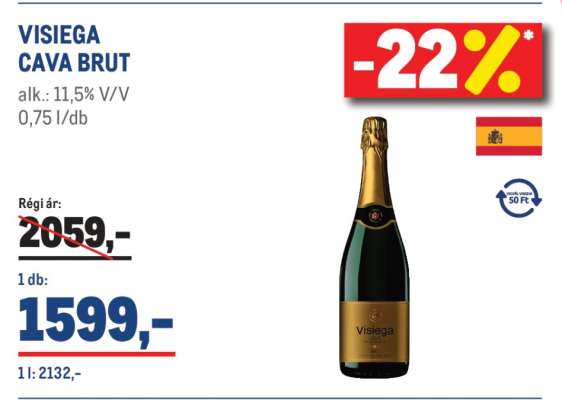VISIEGA CAVA BRUT