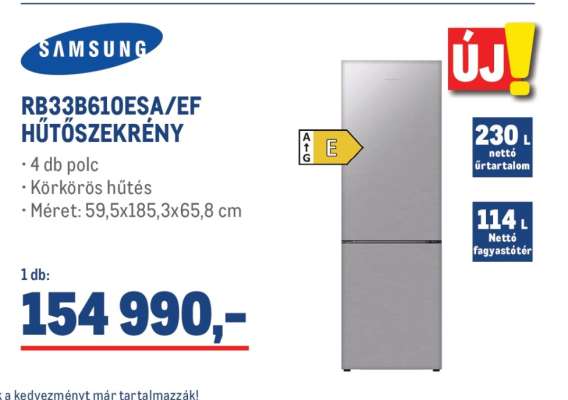 SAMSUNG RB33B610ESA/EF