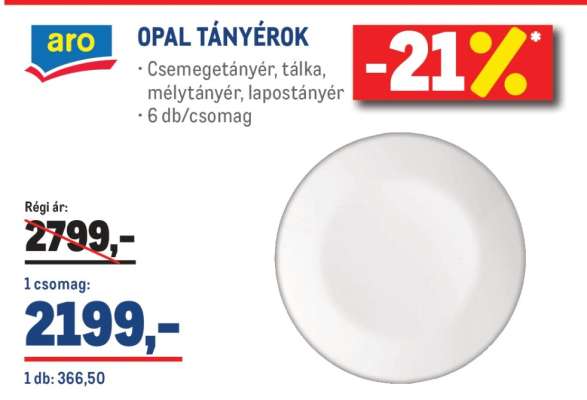 aro OPAL TÁNYÉROK