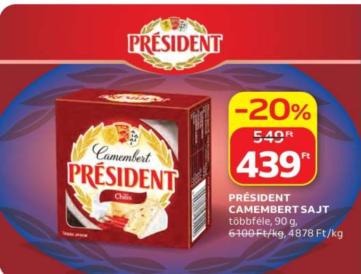 Président Camembert sajt