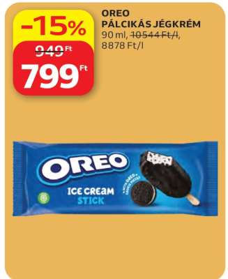 OREO Pálcikás Jégkrém