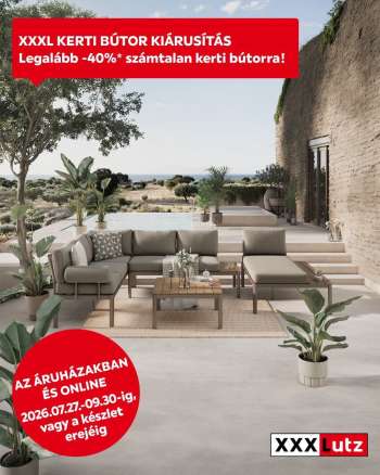 Újság XXXLutz - 2026.07.27 - 2026.09.30.
