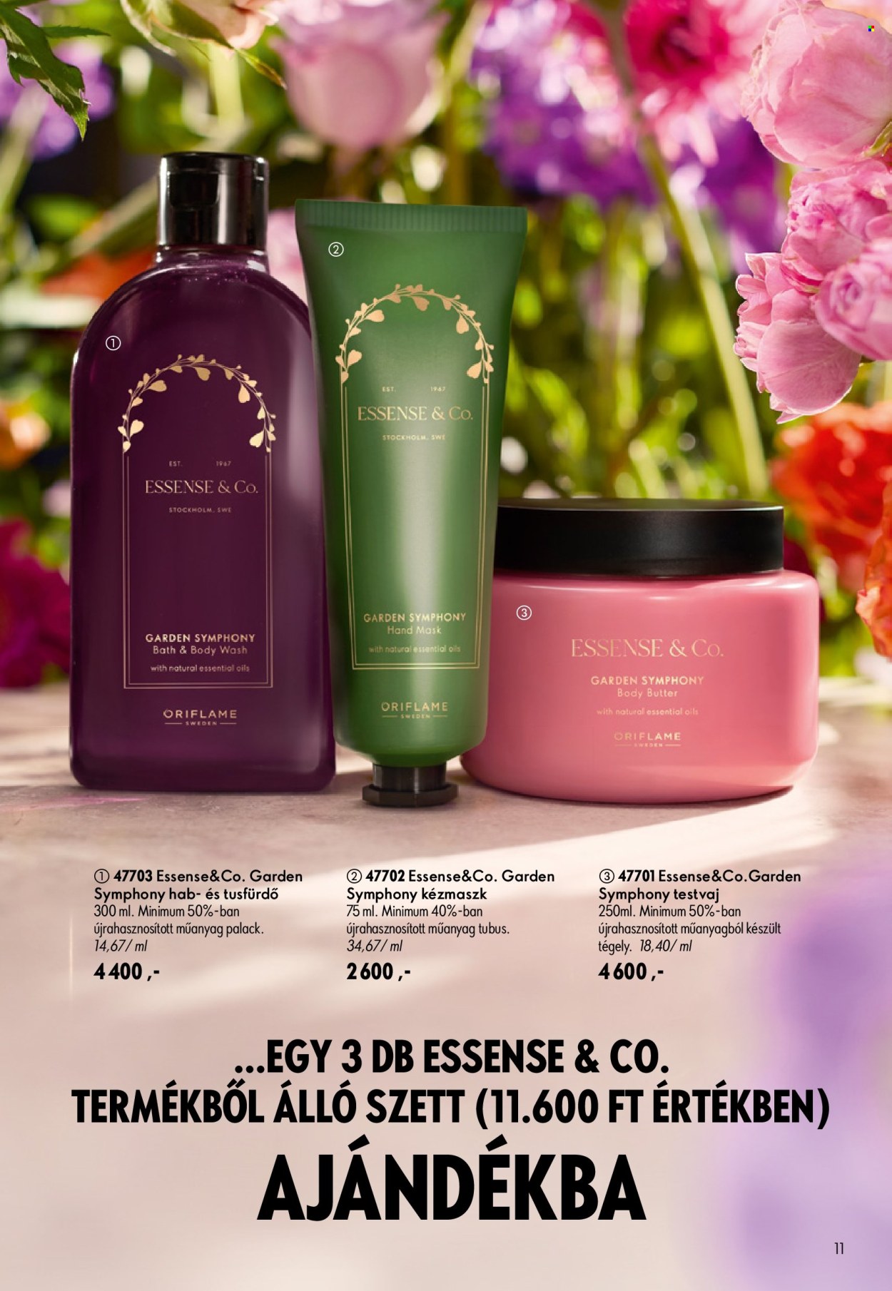 Oriflame akciós újságok - 2026.07.29 - 2026.08.18. Oldal 11