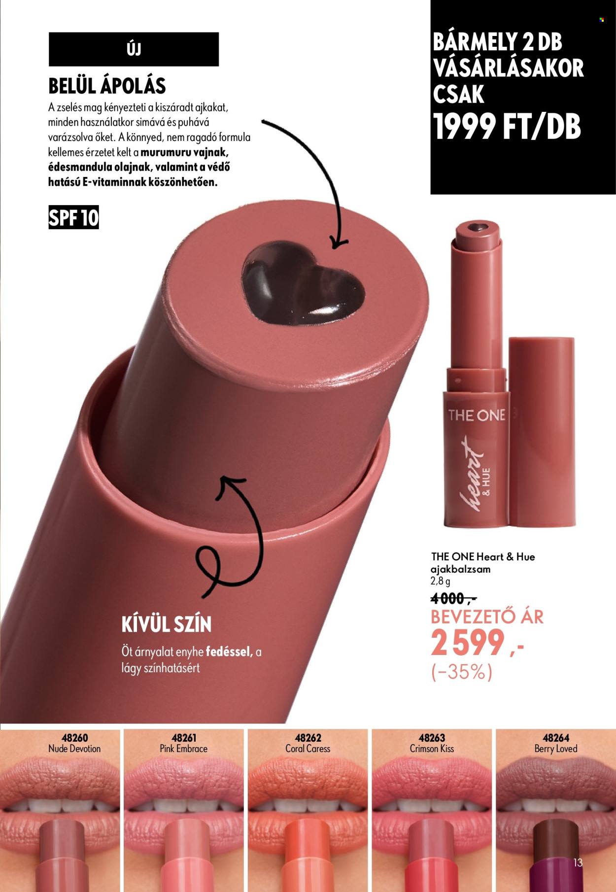 Oriflame akciós újságok - 2026.07.29 - 2026.08.18. Oldal 13