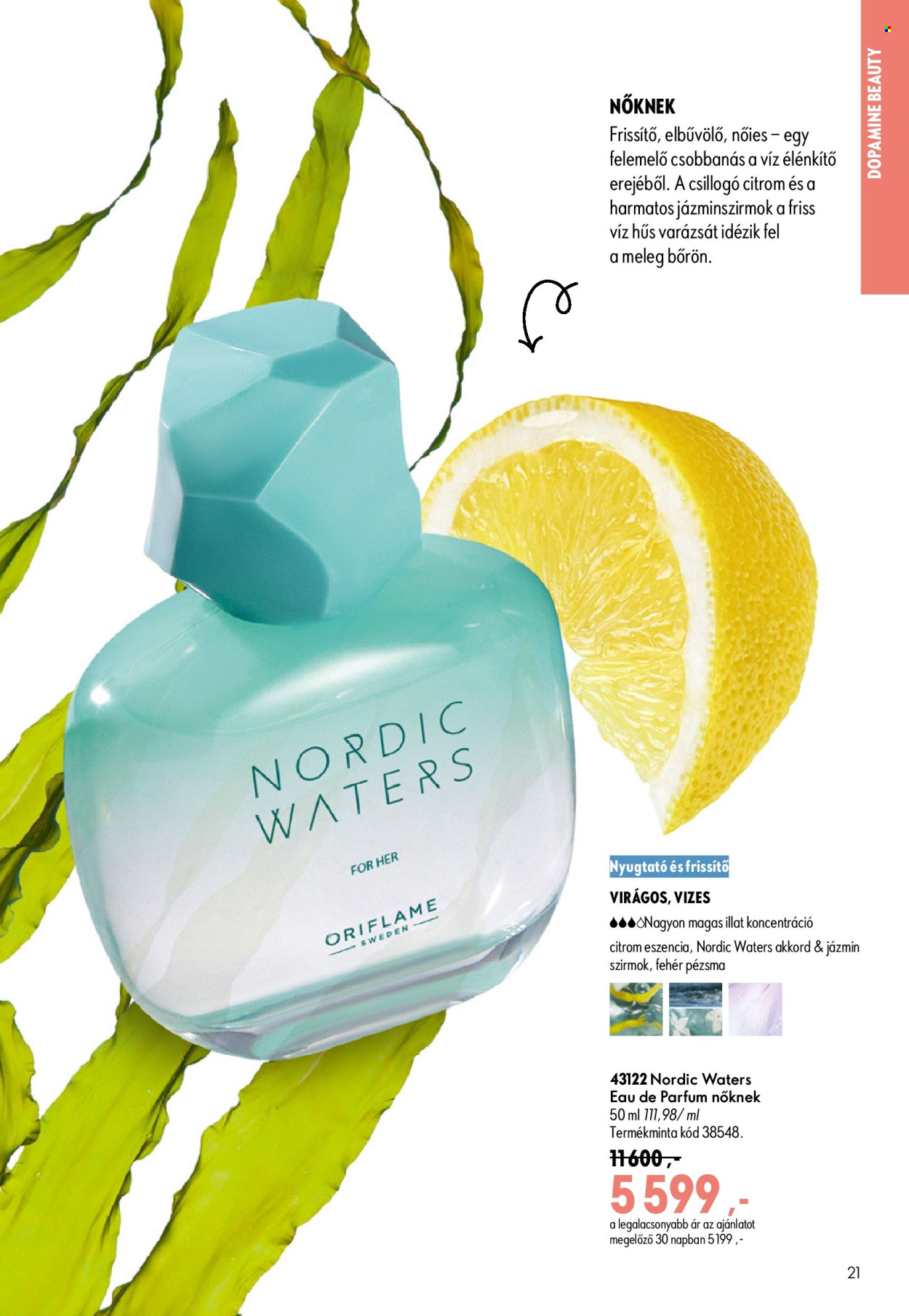 Oriflame akciós újságok - 2026.07.29 - 2026.08.18. Oldal 21